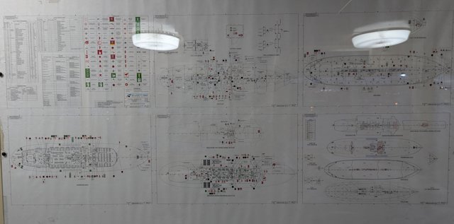 deck plans of the ferry